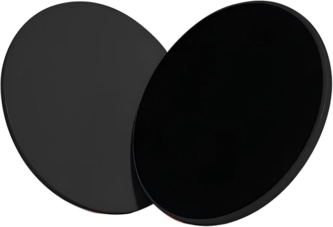 Exercise Core Sliders for Working Out - Dual Sided Gliding Discs for Full Body Workout - Use on Carpet or Hardwood Floors - Fitness & Pilates Equipment - Lightweight & Portable