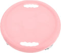 Milisten Ab Roller Wheel with Silent Sliding Disc and Knee Pad, Portable Core Strength Training Abdominal Exercise Machine for Home Workout and Belly Fat Burning, Pink