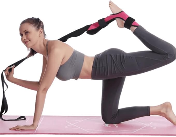 Stretching Strap with Loops and Detachable Foot