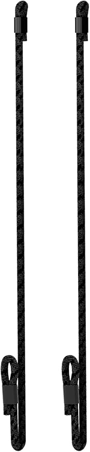 Yoleo Adjustable Stair Stepper Bungee Cords, 2 PCS ϕ0.4 Inch Thickness, Adjust from 33" to 57", Only Suitable for Yoleo Stair Climber