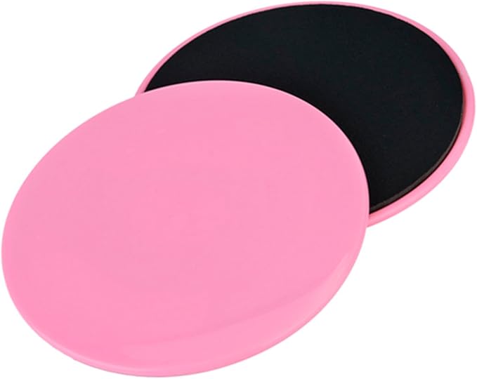 2PCS Exercise Sliding Disc Fitness Core Slider for Full Body Workout with Portable Design for Gym Yoga Dance Balance Training