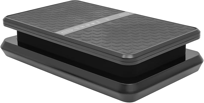 Vibration Plate Exercise Machine,Remote - Whole Body Workout Vibration Platform Loop Bands for Weight Loss, Shaping