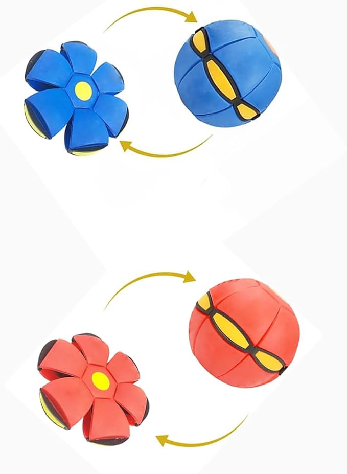 Magic Ball, Bouncing Ball, Parent-Child Interaction, Dual Form Freely Switchable, with 6 Light