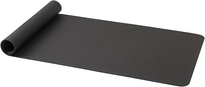 Treadmill Mat for Hardwood Floors - 100% Recycled Rubber Mat for Home Gym Flooring, Durable Workout Fitness Mats, Walking Pad Exercise Bike Equipment Mat, Non-Slip