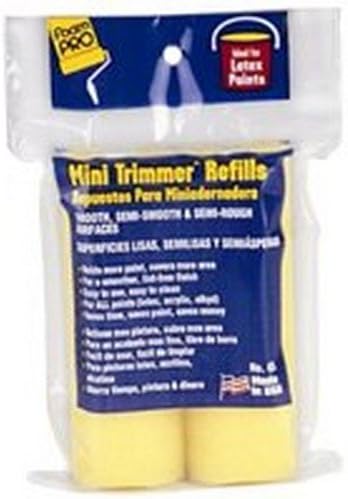 Roller Cover Foam 2pk 4x3/8in