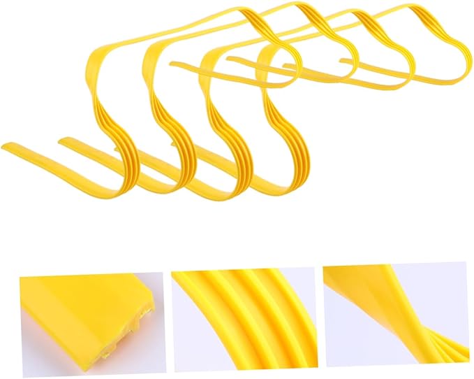 POPETPOP 4Pcs Football Training Hurdles Flexible Agility Equipment for Speed Jumping Exercises High Durable Design for Outdoor Sports Training for Youth Soccer Practice