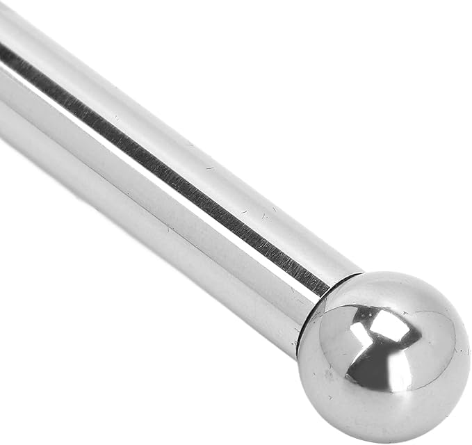 Agatige Acupuncture Pens, Stainless Steel Deep Tissue Massage Tool 13cm to 18cm Telescopic Manual Acupuncture Massage Pen for Full Body Meridian Pain Relief