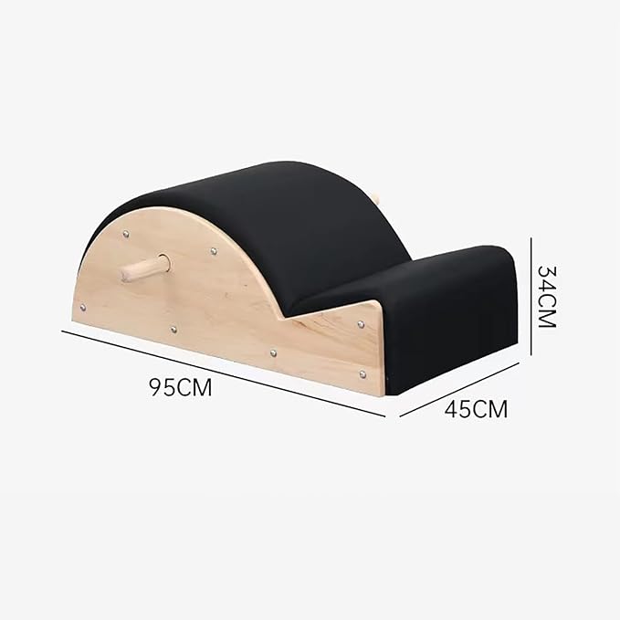 Maple Yoga Pilates Massage Bed Pilates Spine Corrector, Multi-Function Yoga Equipment for Balance, Core Strengthening and Stretching