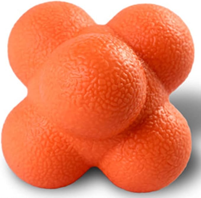 AIRLAXER Reaction Ball, Hand Eye Coordination Training Ball,2.83 inch,Orange