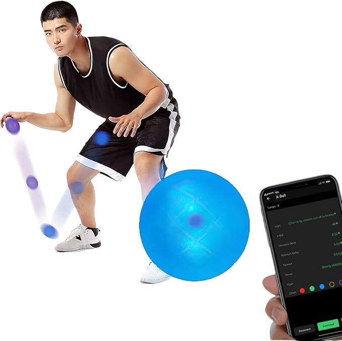 Intelligent Training Lights Ball App Control Reaction Training Balls for Athletes Training