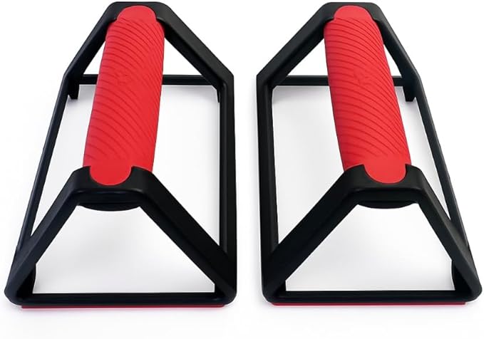 Summit Grips Premium Push-Up Handles for Strength Training, Stackable, Wrist-Friendly, Ergonomic Grip for Home Gym Workouts