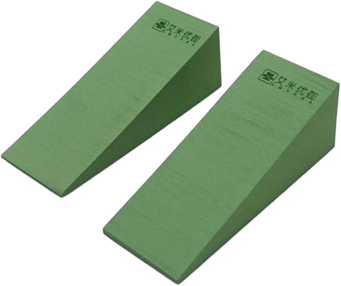 2Pcs Foam Wedge Wedge Blocks Slanting Board Back Support Heel Elevated