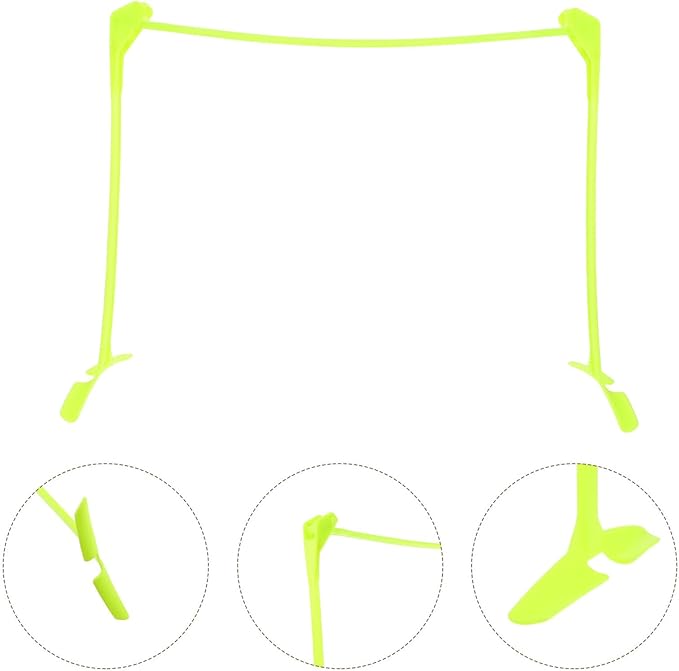 CHILDWEET Adjustable Soccer Agility Training Hurdle – Foldable Speed Hurdles for Football Practice – 3-Level Height Soccer Training Equipment for Athletic Performance