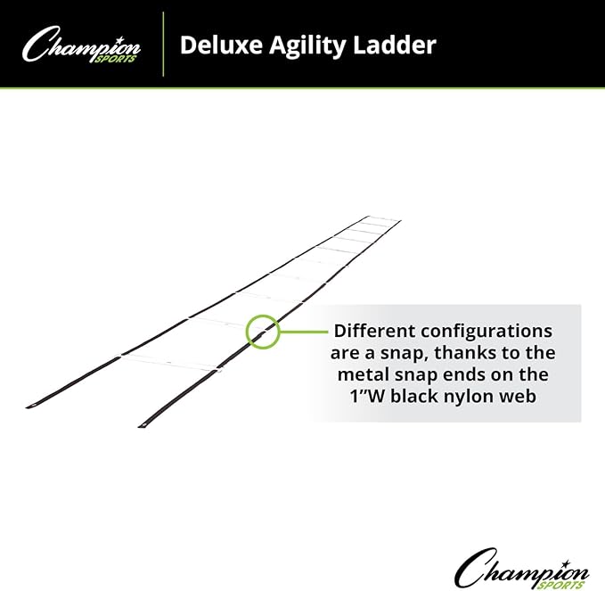 Champion Sports AGL Deluxe Agility Ladder