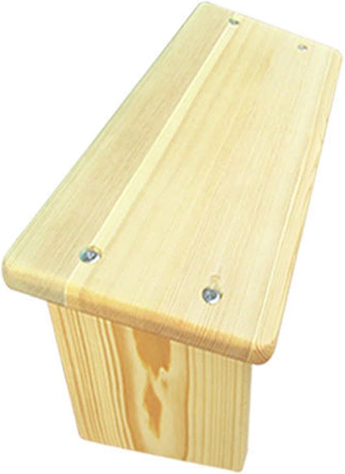 Meditation Bench, Wooden Kneeling Stool, Bench for Deeper & Longer Meditation