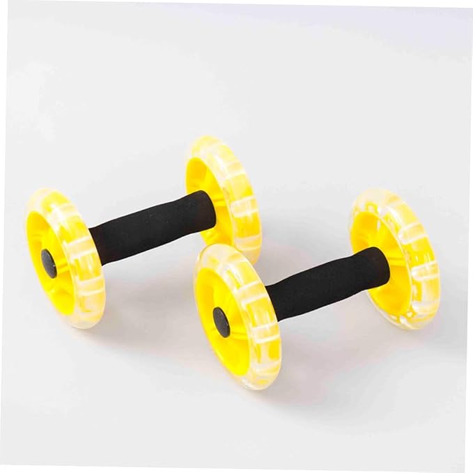 BESPORTBLE Twin-Wheel Ab Roller for Core Strengthening Sturdy Fitness Device Non-Slip Grip Suitable for Home Workouts and Weight Loss