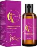 Massage Oil for Couples, Sex Massage Oil with Pheromones Romantic Lover Spa Oil, Relaxing Full Body Massage Oil for Date Night