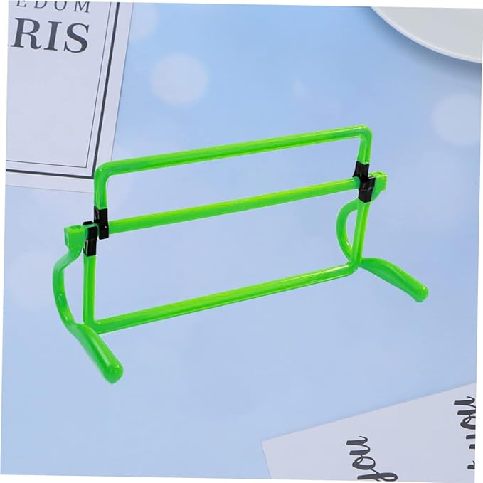Mipcase Detachable Agility Hurdles for Soccer Training Fitness Equipment for Speed and Jumping Exercises Use Knee Lift Core Strength Green