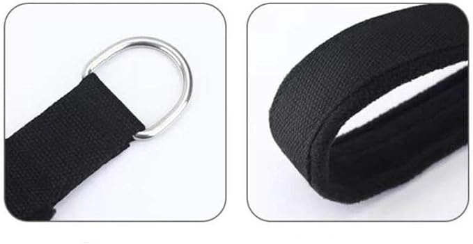 2X Pilates Straps D Ring Improve Flexibility Multifunctional Flexible Reformer