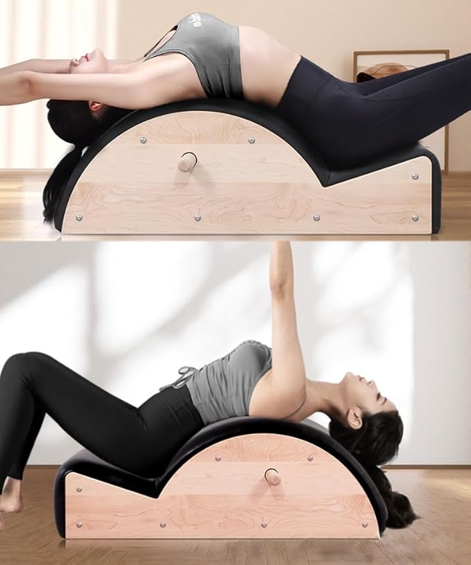 M.T.S (Monday to Sunday) Pilates Spine Corrector Arc Fitness Body Stretch Home Gym Yoga Small Muscle Group Exercise for Women Body Reshaping