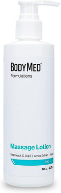 BodyMed Formulations Massage Lotion, 8 oz. – Fragrance-Free, All-Natural Lotion for Massage Therapy – Leaping Bunny Certified – with Arnica Extract & Jojoba – Non-Staining, & Paraben Free