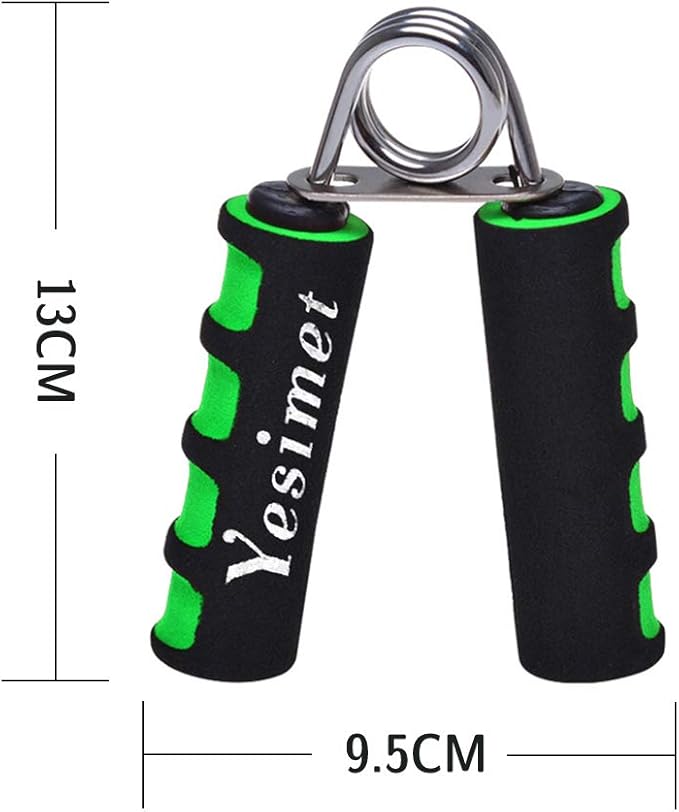 Hand Grip Strengthener Set, Forearm Exerciser, Finger Exercise Gripper, Grip Strength Trainer, hand Trainer-Soft Foam Hand Exerciser for Quickly Increasing Forearm and Hand Grips,2 Pack
