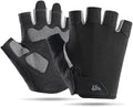 Women's Workout-Cycling-Fingerless-Gloves with Anti-Slip Palm - Breathable Grip Weightlifting Gym Sport Gloves