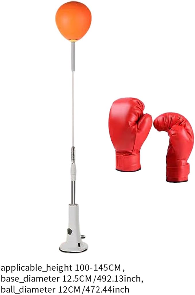 Boxing Reaction Ball Boxing Equipment Punch, Practice Suction Cup Reflex Ball Boxing Speed Ball for Exercise Fitness Workout