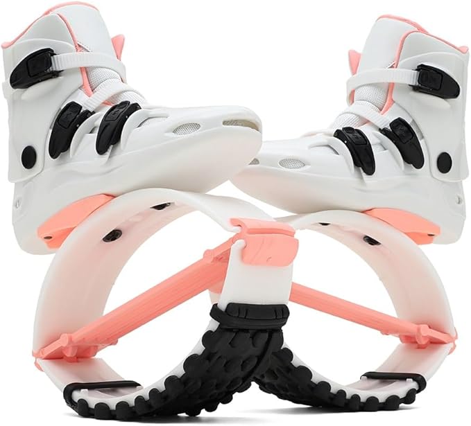 Kangaroo Jump Shoes for Women & Men – Adult Moon Shoes with 4 Springs, Low-Impact Fitness Jumping Boots for Exercise, Weight Loss, Cardio