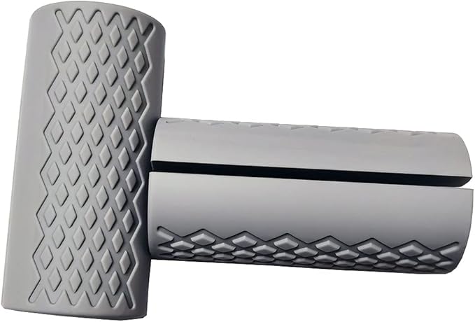 Weight Bar Grips Fit Standard Barbell, Dumbell Handles, Thick Bar Training Adapter for Weightlifting & Cable Attachments Fitness Training Rope Grips for Body Arm Forearm Builder Strength