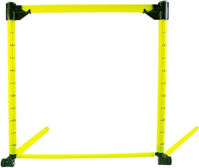Hurdles Adjustable with Scale 23.62'' Detachable Agility Training Equipment for Track Soccer Football for Athletic Jumping Speed Drills