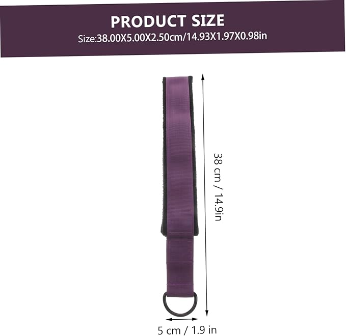Totority Portable Resistance Band Straps Carrying Fitness Expander Leg Belt Stretching Aerial Yoga Strap Yoga