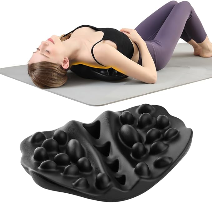 Shoulder Blade & Trapezius Trigger Point Massager, Upper Back Stretcher for Shoulder Back Pain Relief, Posture Correction & Muscle Relaxation, Ideal Gift for Men and Women