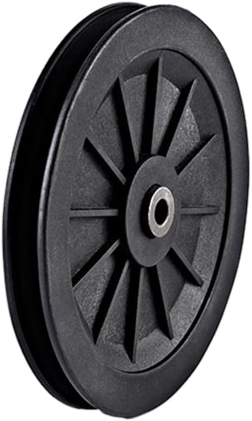 Silent Gym Pulley for Fitness Cable Machine Attachment, Heavy Duty Pulley System with Machine Bearing for Strength Training, Nylon and Steel Wheel, Low Noise Exercise Equipment, Home Use(110mm)