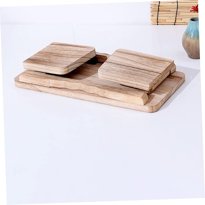 GALPADA Meditation Bench Zen Stool Kneel Sit Stool Wooden Floor Seat for Home Office