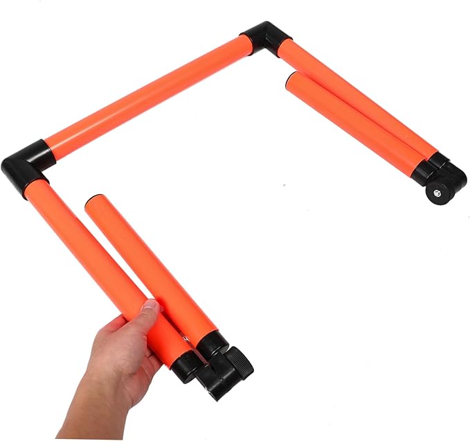 Toyvian Agility Hurdles Training Equipment Speed Hurdles for Boy Girl Construction for Soccer Basketball and Athletic Drills