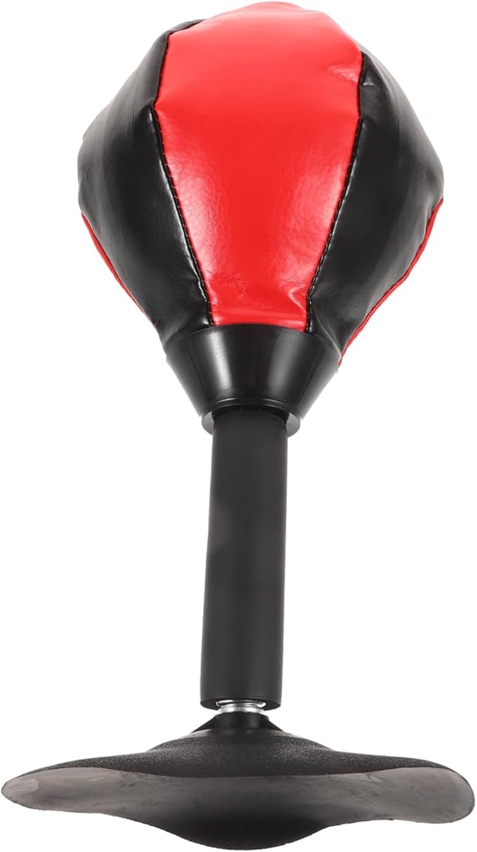 GALPADA Tabletop Boxing Reaction Ball Compact Punching Bag for Adults Indoor Reflex Training for Anger Relief Improves Hand Eye Coordination and Fitness for Home Use