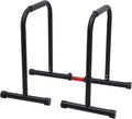 Adjustable Dip Bar- 440lbs Dip Station Portable Functional Fitness Bar, Heavy Duty Dip Stand Body Press Bar Parallette Exercise Bar Workout Equalizer for Home Workout