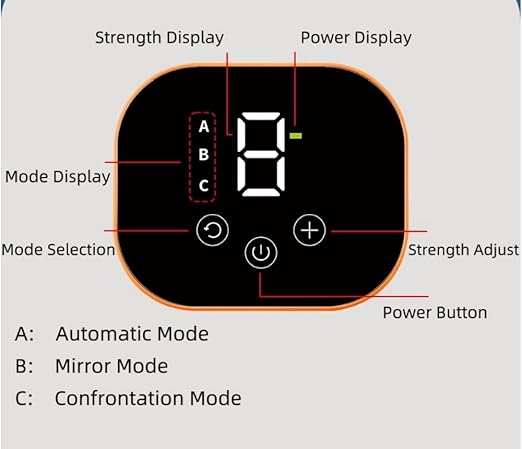 Rehabilitation Robot Glove for Stroke, Robotic Hand Stroke Recovery Equipment, Fingers Strength Training Device for Hemiplegia, Strength Adjustable (Right Hand-M)