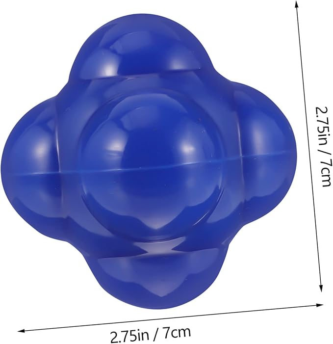 Large Hexagonal Reaction Ball Fitness Agile Training Equipment for Hand Eye Coordination and Speed for Goalkeeper and Athlete Agility Workouts at Home