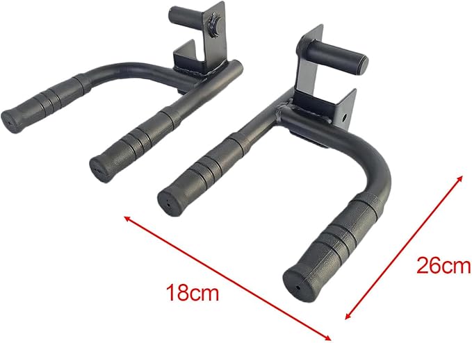2 Pieces Bar Attachment Multi Grips Strength Training Push Up Exercise Chest Triceps Workout Grip Handles Pull Up