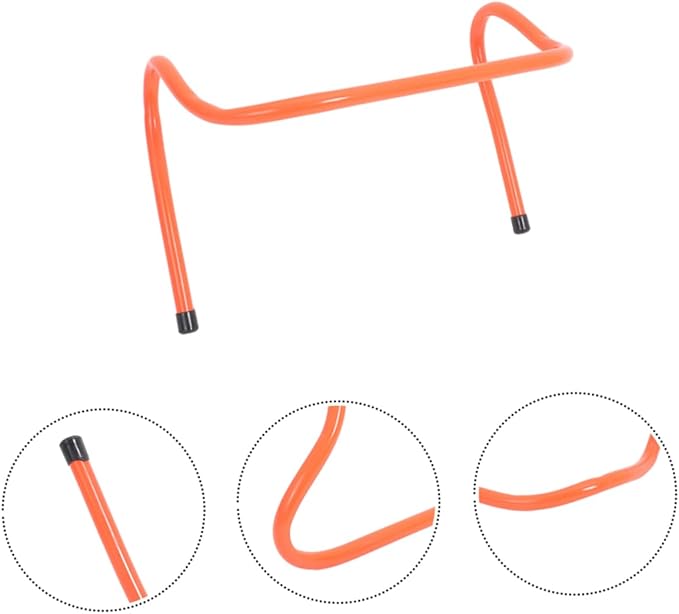 4pcs Agility Hurdles for Sports Training Plastic Speed Training Equipment for Boys and Girls and Athletes Improve Speed Flexibility and Coordination for Football Basketball Drills