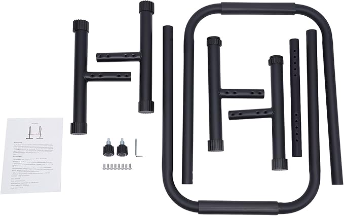 440lbs Adjustable Dip Bar, Heavy Duty Calisthenics Dip Station with Adjustable Parallel Dip Bars, Home Dip Stand Body Press Bar Parallel Bars Dip Equipment for Calisthenics, Strength Training
