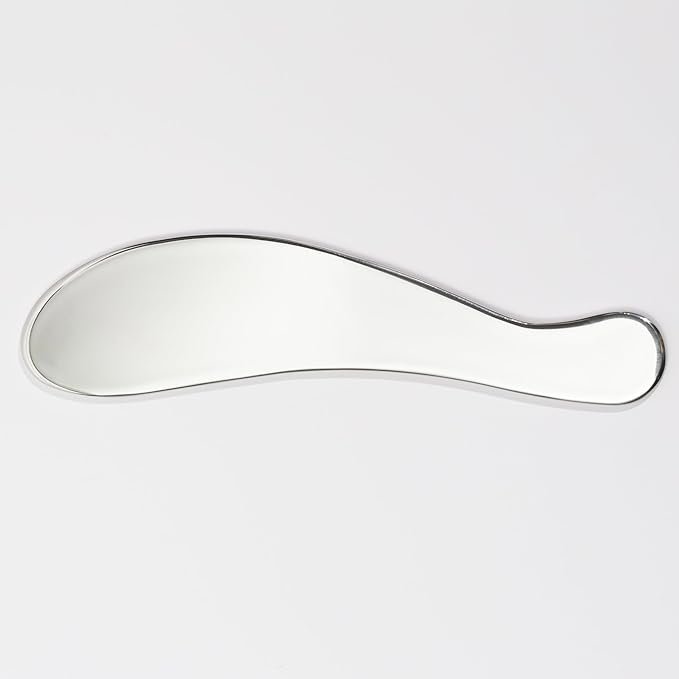 Gua sha Tool gua sha Stainless Steel iastm Tool Gussha Massage Tool Muscle Scraping Tool for Soft Tissue Therapy and Reduce Arms,Back, Legs, Neck Muscle Pain(I)…