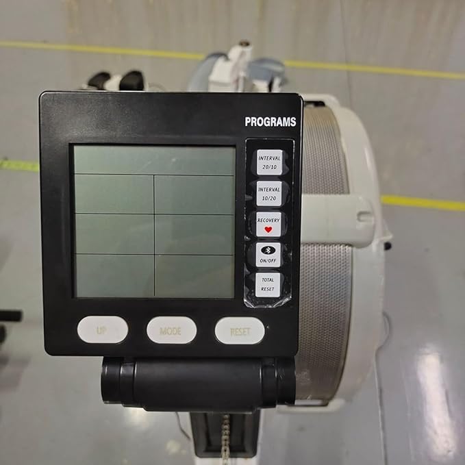 Rowing Machine Display Can Be Connected to The App Fitness Equipment Meter, Odometer Automatic Replacement Parts Speedometer Counter for Home Fitness Riding Bike Device(with Backlight)
