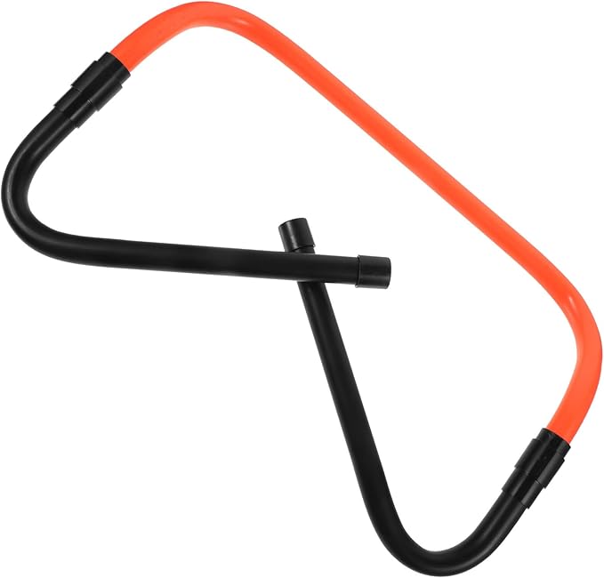 NOLITOY Wear-Resistant Adjustable Soccer Training Hurdle for Agility Speed and Footwork Drills with Stable Base for Football Baseball Outdoor Sports