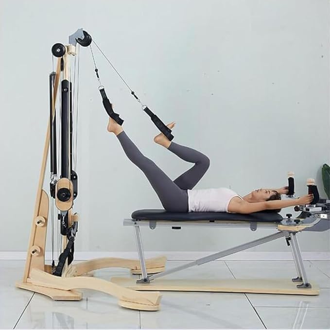 Pilates Equipment Soft Core Bed, Gyro Pulley Fitness Equipment, Zen Spiral Soft Bed, Spine Correction, Raised Bed, for Yoga Studio Gym Women's Body Shaping