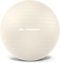 Trideer Exercise Ball for Yoga, Pilates & Fitness – Stability Ball Equipment for Home Gym & Office Chair, Core & Balance Training Accessories, Physical Therapy Equipment, Quick Pump Included, 5 Sizes