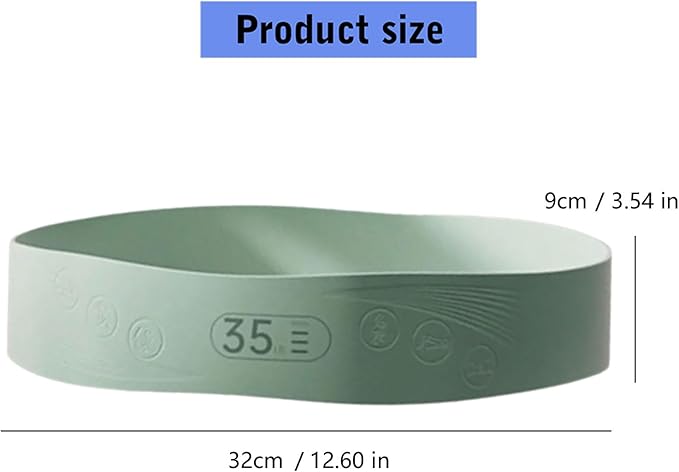 Exercise Strap for Pilates High Elastic Silicones Band Printed Movement Guide Wide Multiple Color Strength Option Printed Exe