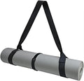 Adjustable Yoga Mat Strap Carrier, Thick Wide Yoga Mat Holder with Hook-and-loop fastener for yoga enthusiast, Travel Gym, Black Non-Slip Yoga Straps for Carrying Mats